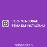 cara mengubah tema dm instagram