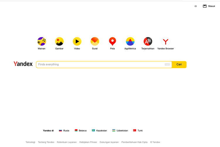 Yandex.com APK Jepang Download VPN Semua Video Bebas