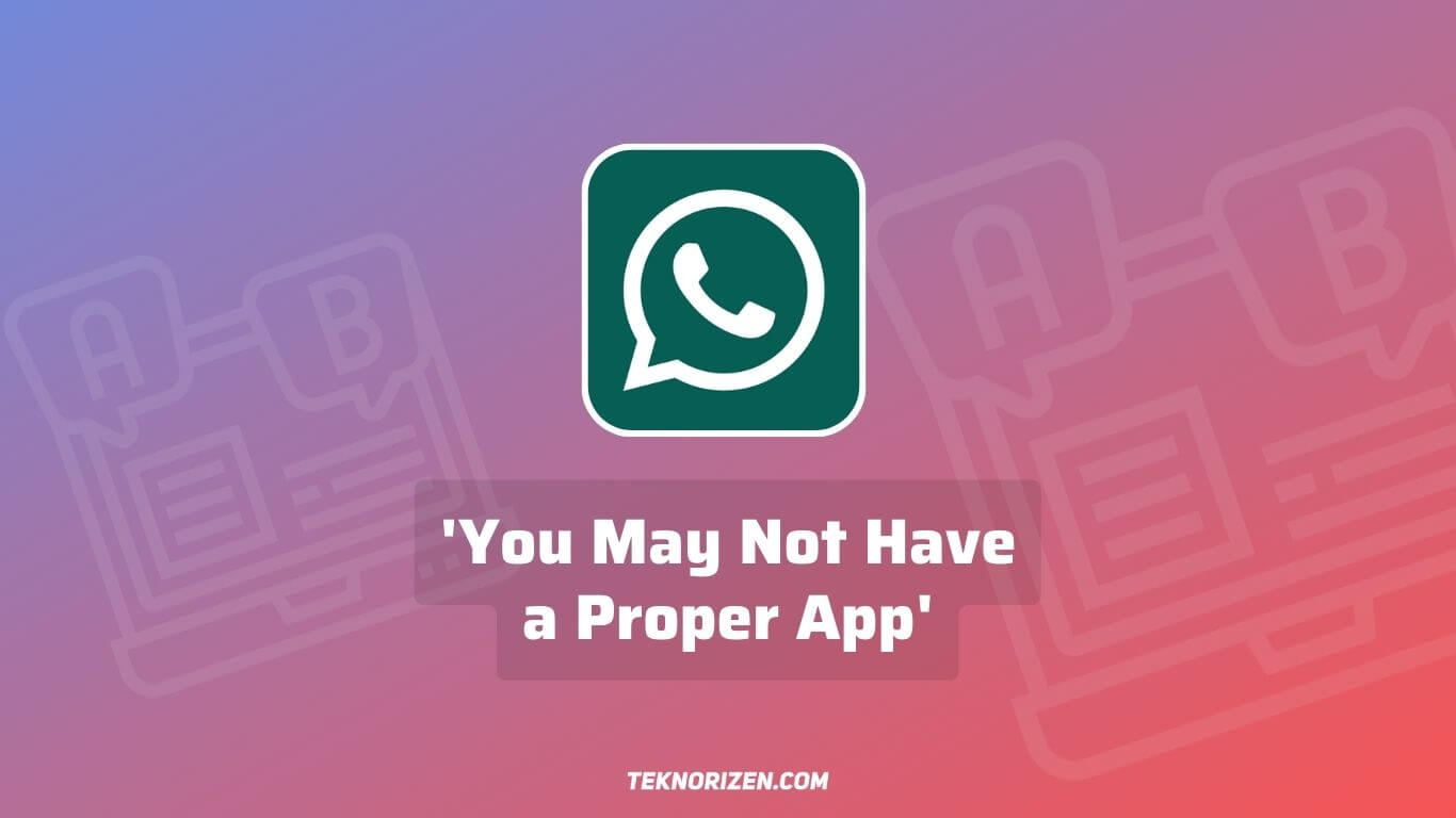 Cara Mengatasi You May Not Have a Proper App for Viewing this Content